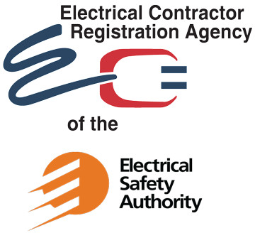 ECRA / Electrical Safety Authority licensed electrical contractor